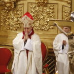 29.11.2018 Kielce. Msza w 4. rocznicę ingresu biskupa Jana Piotrowskiego. Biskup Jan Piotrowski / Jarosław Kubalski / Radio Kielce