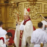 29.11.2018 Kielce. Msza w 4. rocznicę ingresu biskupa Jana Piotrowskiego. Biskup Jan Piotrowski / Jarosław Kubalski / Radio Kielce