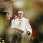 29.11.2018 Kielce. Msza w 4. rocznicę ingresu biskupa Jana Piotrowskiego. ks. Dariusz Gącik / Jarosław Kubalski / Radio Kielce