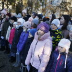 29.11.2018 Kielce. Uroczystości pod krzyżem powstańczym przy zbiegu ulic Zagórskiej i Źródłowej w 188 rocznicę wybuchu powstania listopadowego / Jarosław Kubalski / Radio Kielce