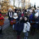 29.11.2018 Kielce. Uroczystości pod krzyżem powstańczym przy zbiegu ulic Zagórskiej i Źródłowej w 188 rocznicę wybuchu powstania listopadowego / Jarosław Kubalski / Radio Kielce