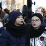 29.11.2018 Kielce. Uroczystości pod krzyżem powstańczym przy zbiegu ulic Zagórskiej i Źródłowej w 188 rocznicę wybuchu powstania listopadowego / Jarosław Kubalski / Radio Kielce