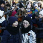 29.11.2018 Kielce. Uroczystości pod krzyżem powstańczym przy zbiegu ulic Zagórskiej i Źródłowej w 188 rocznicę wybuchu powstania listopadowego / Jarosław Kubalski / Radio Kielce