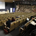 14.11.2018 Chęciny. Centrum Edukacji Geologicznej. Konferencja naukowa UJK o kulturze i muzyce / Jarosław Kubalski / Radio Kielce