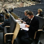 14.11.2018 Chęciny. Centrum Edukacji Geologicznej. Konferencja naukowa UJK o kulturze i muzyce / Jarosław Kubalski / Radio Kielce