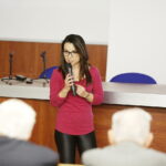 29.11.2018 Kielce. Konferencja na temat zdrowego odżywiania w Świętokrzyskim Centrum Onkologii. Marta Kaleta specjalista ds. żywienia / Jarosław Kubalski / Radio Kielce