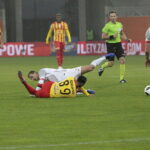 04.11.2018 Lubin. 14. kolejka LOTTO Ekstraklasy. Mecz Zagłębie Lubin - Korona Kielce / Krzysztof Bujnowicz / Radio Kielce