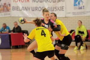 PGNiG Superliga piłkarek ręcznych: KPR Gminy Kobierzyce - Korona Handball / Krzysztof Bujnowicz / Radio Kielce