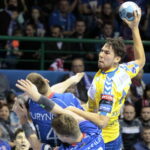 7. kolejka Ligi Mistrzów piłkarzy ręcznych: Mieszkow Brześć - PGE Vive Kielce / Krzysztof Bujnowicz / Radio Kielce