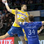 7. kolejka Ligi Mistrzów piłkarzy ręcznych: Mieszkow Brześć - PGE Vive Kielce / Krzysztof Bujnowicz / Radio Kielce