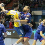 7. kolejka Ligi Mistrzów piłkarzy ręcznych: Mieszkow Brześć - PGE Vive Kielce / Krzysztof Bujnowicz / Radio Kielce