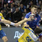 7. kolejka Ligi Mistrzów piłkarzy ręcznych: Mieszkow Brześć - PGE Vive Kielce / Krzysztof Bujnowicz / Radio Kielce