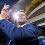 Sztab wyborczy Bogdana Wenty. Bogdan Wenta / Marzena Mąkosa / Radio Kielce