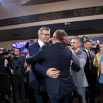 Sztab wyborczy Bogdana Wenty / Marzena Mąkosa / Radio Kielce