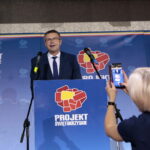 Sztab wyborczy Bogdana Wenty / Marzena Mąkosa / Radio Kielce