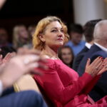 Sztab wyborczy Bogdana Wenty. Na zdjęciu Iwona Wenta, żona Bogdana Wenty / Marzena Mąkosa / Radio Kielce