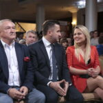 Sztab wyborczy Bogdana Wenty / Marzena Mąkosa / Radio Kielce