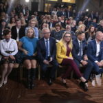 Sztab wyborczy Bogdana Wenty / Marzena Mąkosa / Radio Kielce