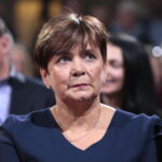 Sztab wyborczy Bogdana Wenty. Na zdjęciu Danuta Papaj -  wiceprezes Projektu Świętokrzyskie  / Marzena Mąkosa / Radio Kielce