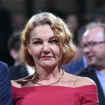 Sztab wyborczy Bogdana Wenty. Na zdjęciu Iwona Wenta - żona Bogdana Wenty / Marzena Mąkosa / Radio Kielce