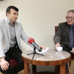 Książka dr Pawła Wolańczyka "Prezydenci Kielc 1919-1950". Przemawia dr Paweł Wolańczyk / Marzena Mąkosa / Radio Kielce