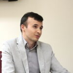 Książka dr Pawła Wolańczyka "Prezydenci Kielc 1919-1950". Przemawia dr Paweł Wolańczyk / Marzena Mąkosa / Radio Kielce