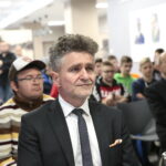 Otwarcie wystawy "Ziemia Świętokrzyska. Droga do Niepodległości" w Centrum Edukacyjnym IPN. Wystawa opracowana została w dużej mierze na podstawie niepublikowanych dotychczas materiałów ikonograficznych, pochodzących z muzeów, archiwów polskich i zagranicznych  oraz zbiorów prywatnych. Na zdjęciu: Krzysztof Słoń - senator RP / Marzena Mąkosa / Radio Kielce