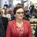 Otwarcie wystawy "Ziemia Świętokrzyska. Droga do Niepodległości" w Centrum Edukacyjnym IPN. Wystawa opracowana została w dużej mierze na podstawie niepublikowanych dotychczas materiałów ikonograficznych, pochodzących z muzeów, archiwów polskich i zagranicznych  oraz zbiorów prywatnych. Agata Wojtyszek - wojewoda świętokrzyski / Marzena Mąkosa / Radio Kielce