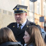 Konferencja prasowa dotycząca organizacji sobotniego pikniku patriotycznego „Służymy Niepodległej” oraz obchodów Święta Niepodległości. Na zdjęciu: Adam Czajka - Świętokrzyski Komendant Wojewódzki Państwowej Straży Pożarnej / Marzena Mąkosa / Radio Kielce