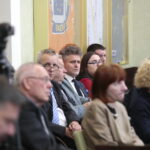 Konferencja IPN "Na stos rzuciliśmy nasz życia los" w Urzędzie Miasta Kielce. Na zdjęciu Krzysztof Słoń - senator RP / Marzena Mąkosa / Radio Kielce