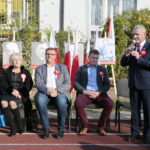 Akcja MEN "Rekord dla Niepodległej". Odśpiewanie hymnu w III LO im. Cypriana Kamila Norwida w Kielcach / Marzena Mąkosa / Radio Kielce