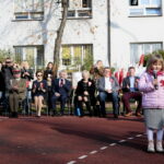 Akcja MEN "Rekord dla Niepodległej". Odśpiewanie hymnu w III LO im. Cypriana Kamila Norwida w Kielcach / Marzena Mąkosa / Radio Kielce