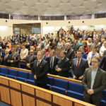 Spotkanie pracowników urzędu wojewódzkiego z okazji 100-lecia odzyskania niepodległości oraz obchody Dnia Służby Cywilnej / Marzena Mąkosa / Radio Kielce