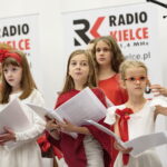 Koncert chóru Agaty Steczkowskiej w Radio Kielce / Marzena Mąkosa / Radio Kielce