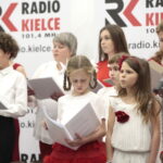 Koncert chóru Agaty Steczkowskiej w Radio Kielce / Marzena Mąkosa / Radio Kielce