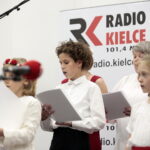Koncert chóru Agaty Steczkowskiej w Radio Kielce / Marzena Mąkosa / Radio Kielce
