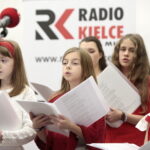 Koncert chóru Agaty Steczkowskiej w Radio Kielce / Marzena Mąkosa / Radio Kielce