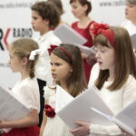 Koncert chóru Agaty Steczkowskiej w Radio Kielce / Marzena Mąkosa / Radio Kielce