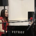 Koncert chóru Agaty Steczkowskiej w Radio Kielce / Marzena Mąkosa / Radio Kielce