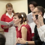 Koncert chóru Agaty Steczkowskiej w Radio Kielce / Marzena Mąkosa / Radio Kielce