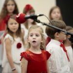 Koncert chóru Agaty Steczkowskiej w Radio Kielce / Marzena Mąkosa / Radio Kielce