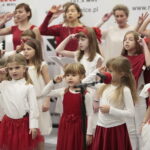 Koncert chóru Agaty Steczkowskiej w Radio Kielce / Marzena Mąkosa / Radio Kielce