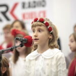 Koncert chóru Agaty Steczkowskiej w Radio Kielce / Marzena Mąkosa / Radio Kielce