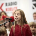 Koncert chóru Agaty Steczkowskiej w Radio Kielce / Marzena Mąkosa / Radio Kielce