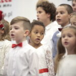 Koncert chóru Agaty Steczkowskiej w Radio Kielce / Marzena Mąkosa / Radio Kielce