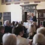 Gala Państwowej Inspekcji Pracy. Przemawia Adam Derza - p. o. Okręgowego Inspektora Pracy w Kielcach  / Marzena Mąkosa / Radio Kielce