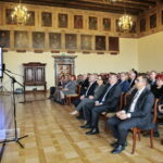 Gala Państwowej Inspekcji Pracy. Przemawia Adam Derza - p. o. Okręgowego Inspektora Pracy w Kielcach  / Marzena Mąkosa / Radio Kielce