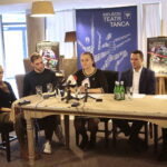 Konferencja prasowa Kieleckiego Teatru Tańca dotycząca Wieczoru Premierowego "Cudowny Mandaryn" i "Drewniany Książę" / Marzena Mąkosa / Radio Kielce