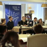 Konferencja prasowa Kieleckiego Teatru Tańca dotycząca Wieczoru Premierowego "Cudowny Mandaryn" i "Drewniany Książę" / Marzena Mąkosa / Radio Kielce