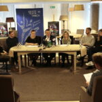 Konferencja prasowa Kieleckiego Teatru Tańca dotycząca Wieczoru Premierowego "Cudowny Mandaryn" i "Drewniany Książę" / Marzena Mąkosa / Radio Kielce